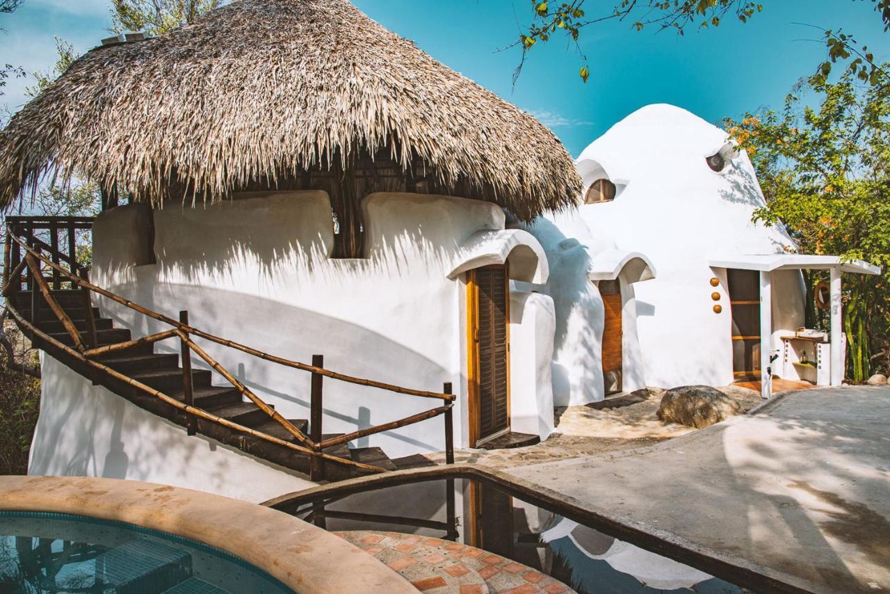 NEW RUINS OFF-THE-GRID SUPERADOBE DOMES WITH POOL SAN FRANCISCO DE ABAJO  (Mexico) - from US$ 161 | BOOKED